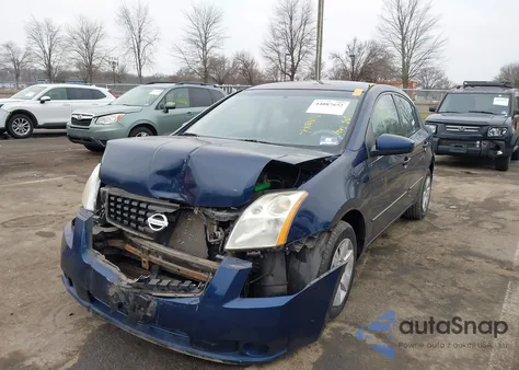 2009 Nissan Sentra 2.0 from USA, damaged, VIN 3N1AB61E19L647831